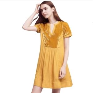 Maeve Yellow Mini Dress